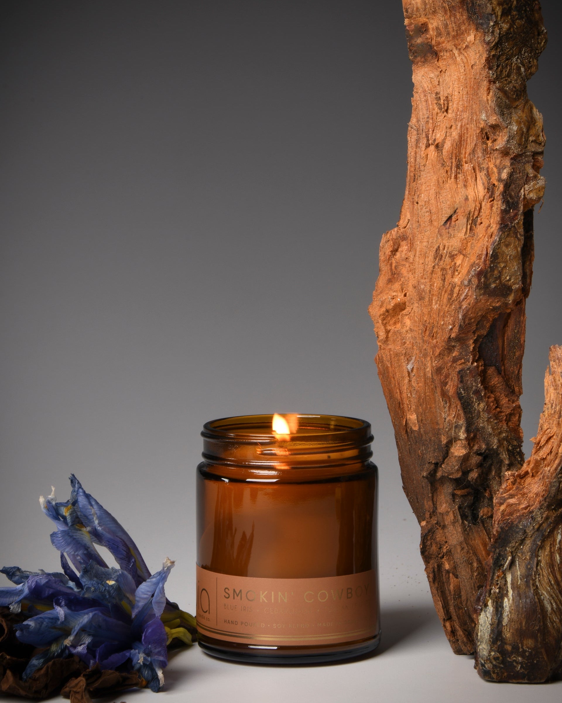 smokin cowboy with scent notes blue iris and sandalwood