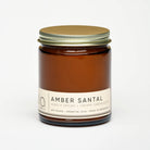 amber santal candle