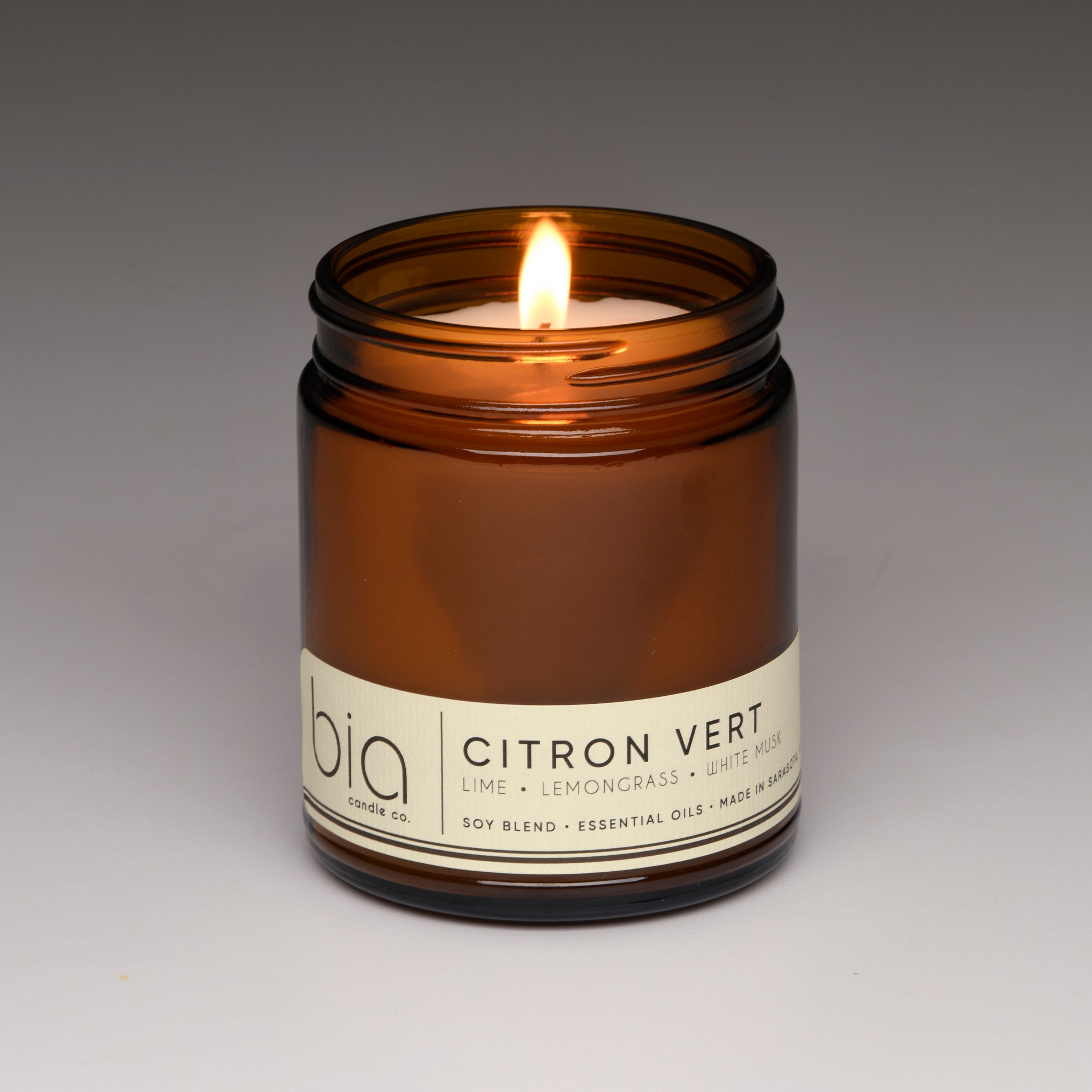 citron vert candle