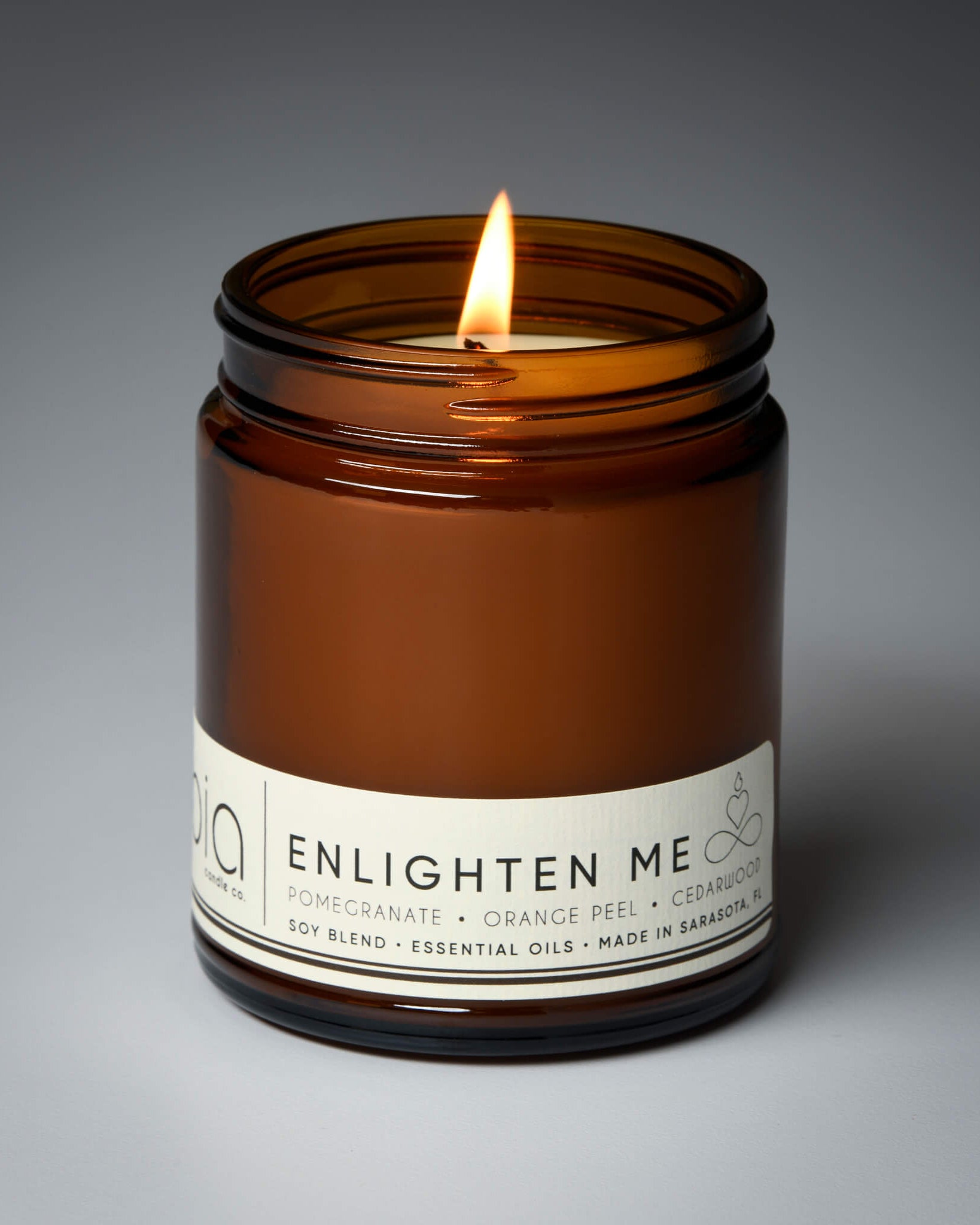 enlighten me classic candle lit