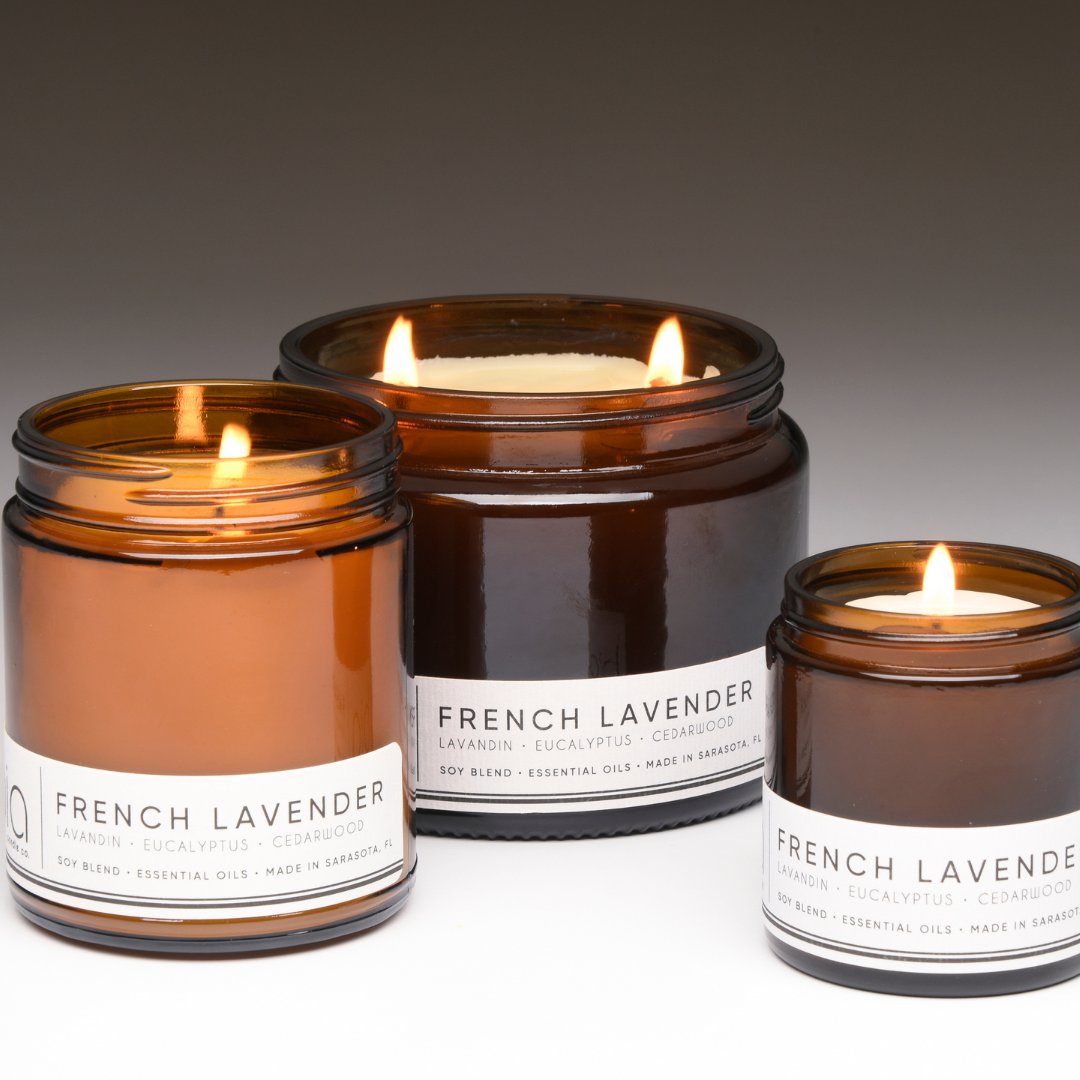 french lavender full candle collection