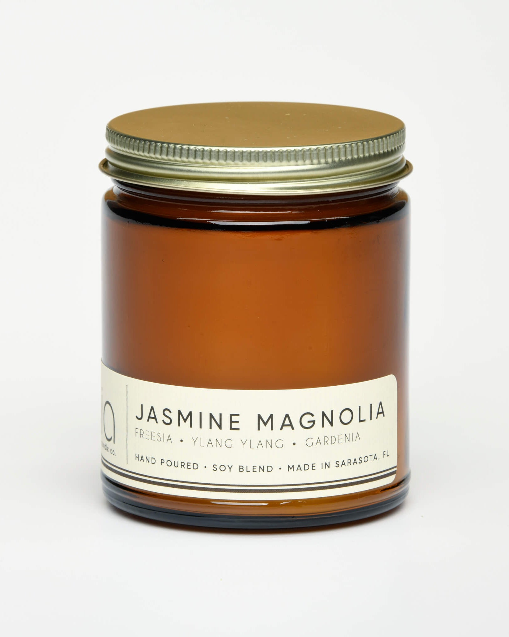 jasmine magnolia classic candle with lid