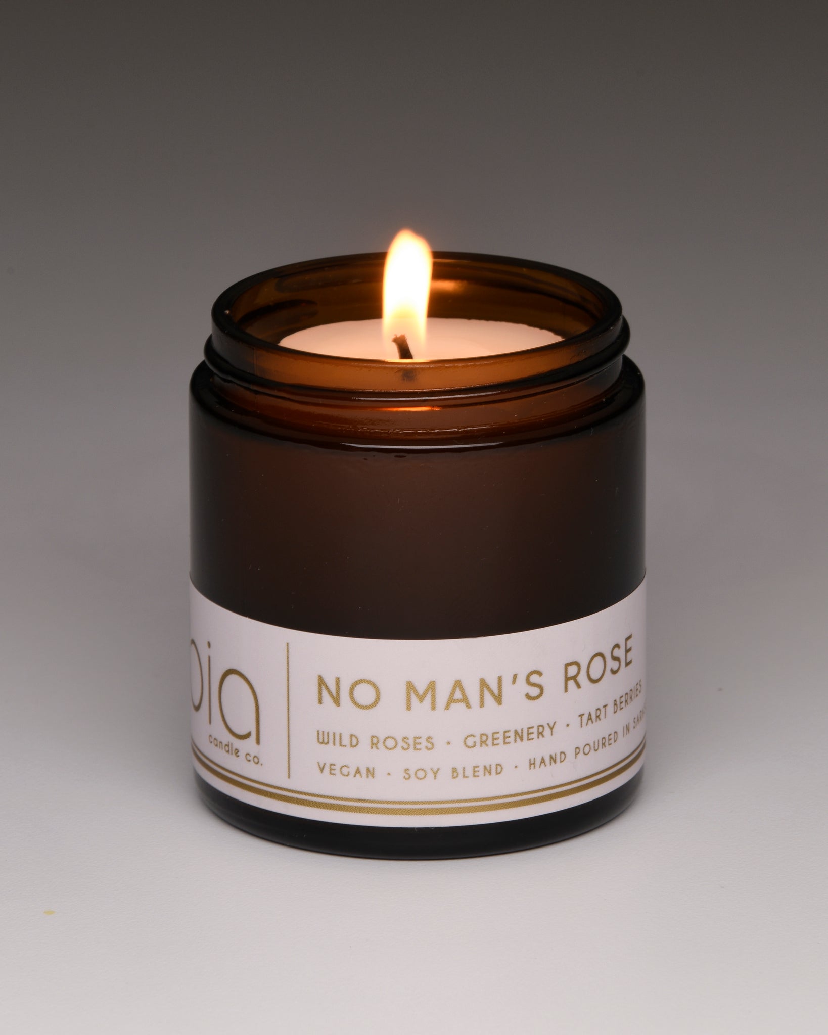 NO Man's Rose Scent candle