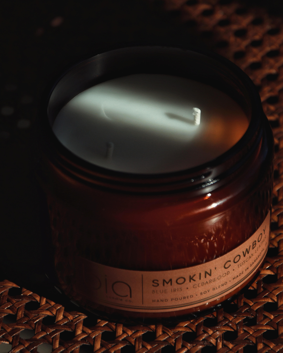 smokin cowboy grande candle square alt