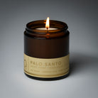 palo santo petite candle lit