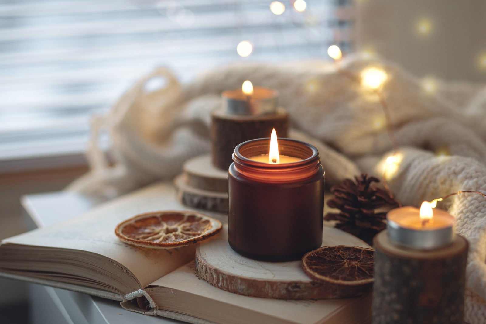 Candles for New Year Home Décor