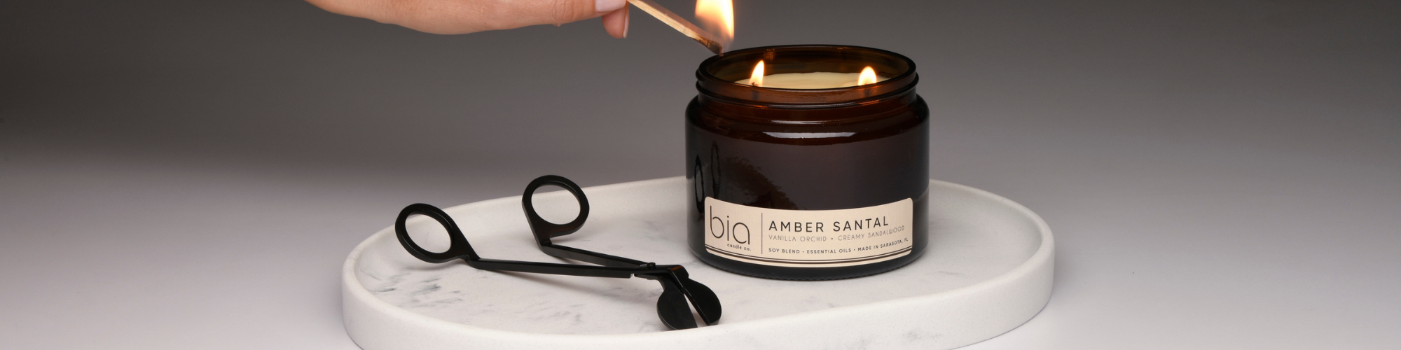 gift wrapped candles for gifts and accessories