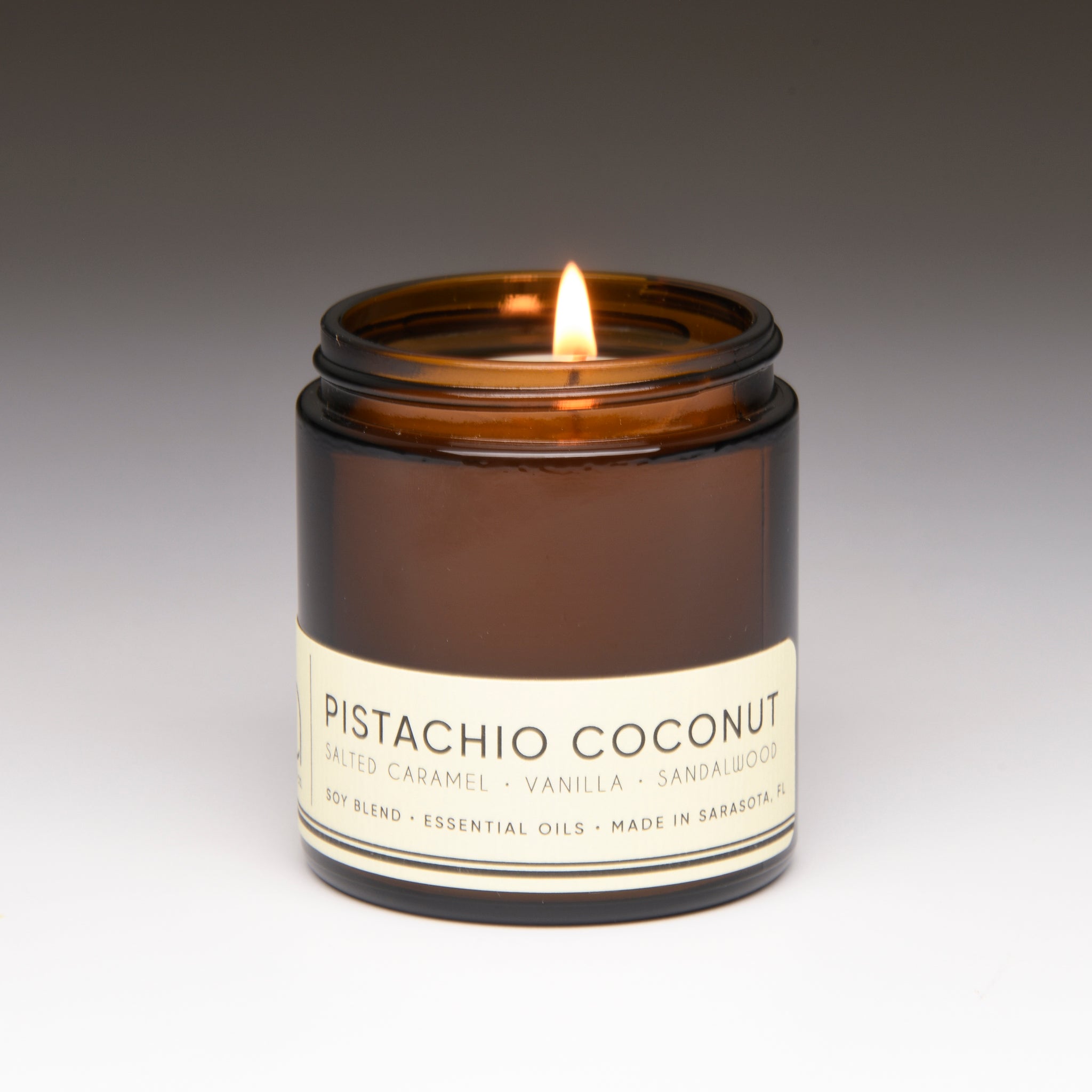 pistachio coconut candle petite lit