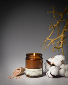 wash away my sins classic candle, cotton, sea salt and white woods