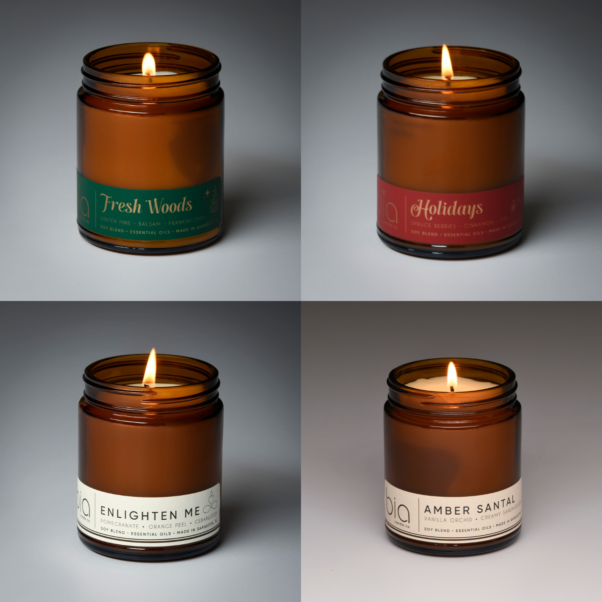 our winter bundle with limited edition Fresh Woods and Holidays scents