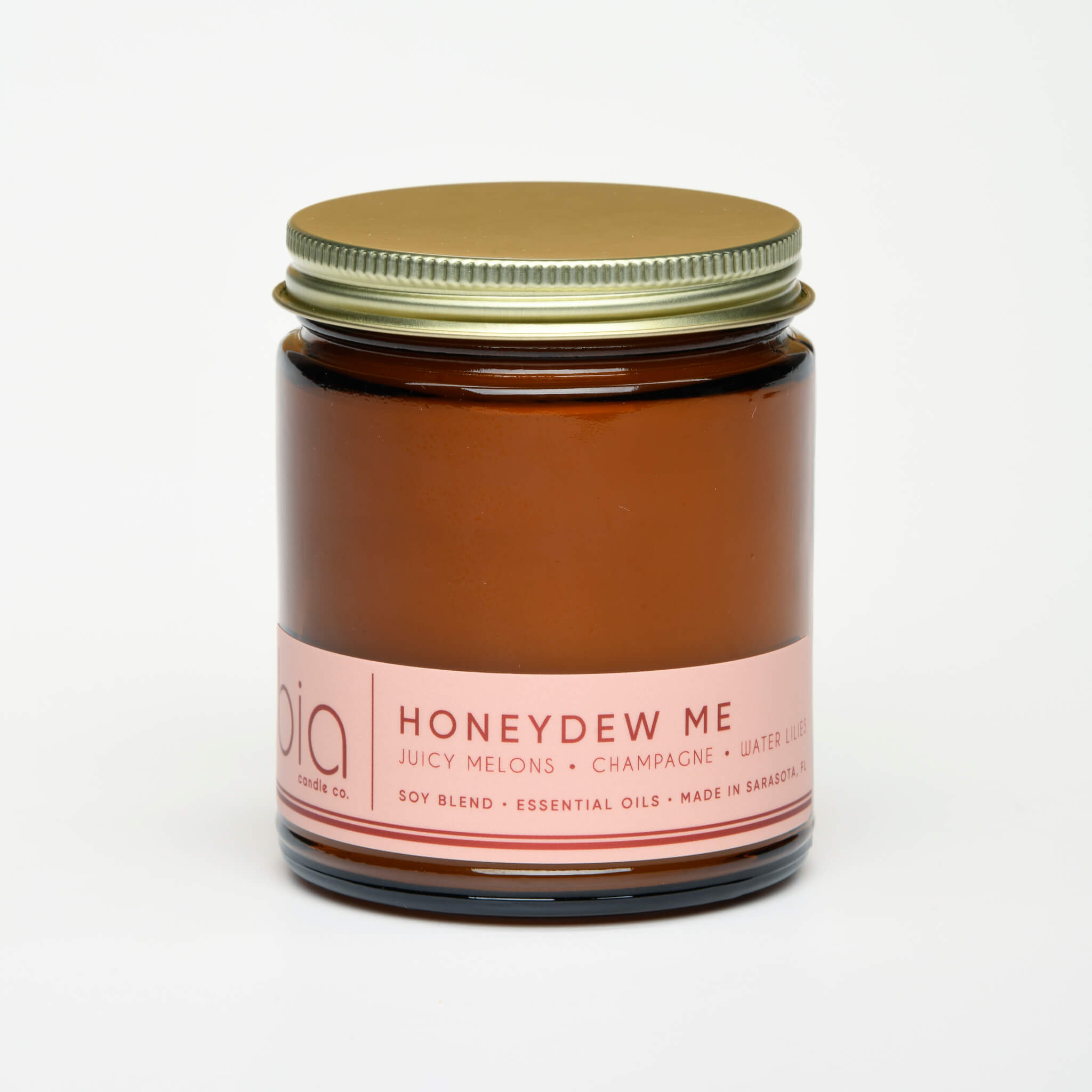 honeydew me classic candle with lid