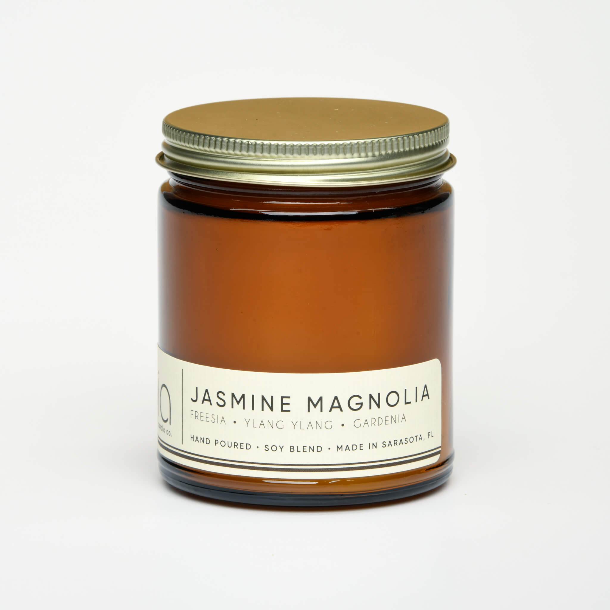 jasmine magnolia classic candle with lid