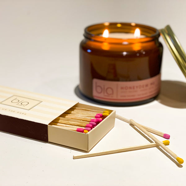 Premium 4-inch Matches with Multi-Colored Tips