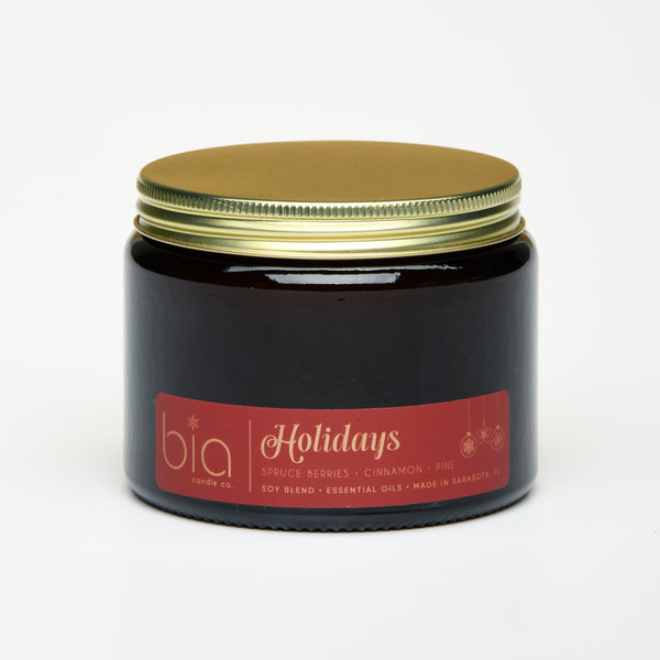Holidays Limited Edition Grande 2-Wick Soy Candle 50h Burn